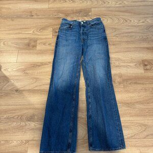 GRLFRND Denim Brooklyn High Rise Straight | size 28